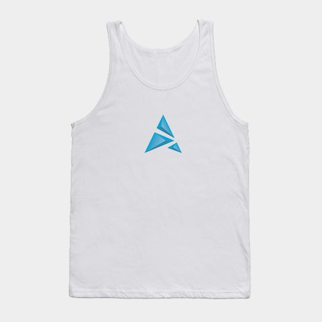 Artix Linux Logo Tank Top by nerd_crafter